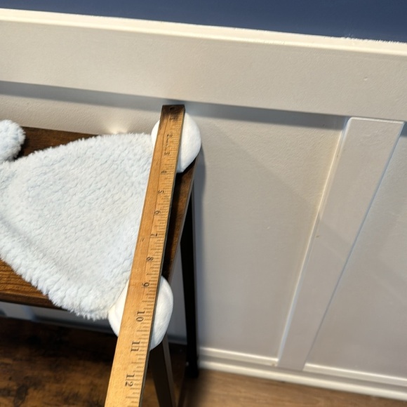 Demdaco Lovey Plush Puppy Dog Rattle Security Blanket Nat & Jules 2019 Soft Eyes - Picture 6 of 6